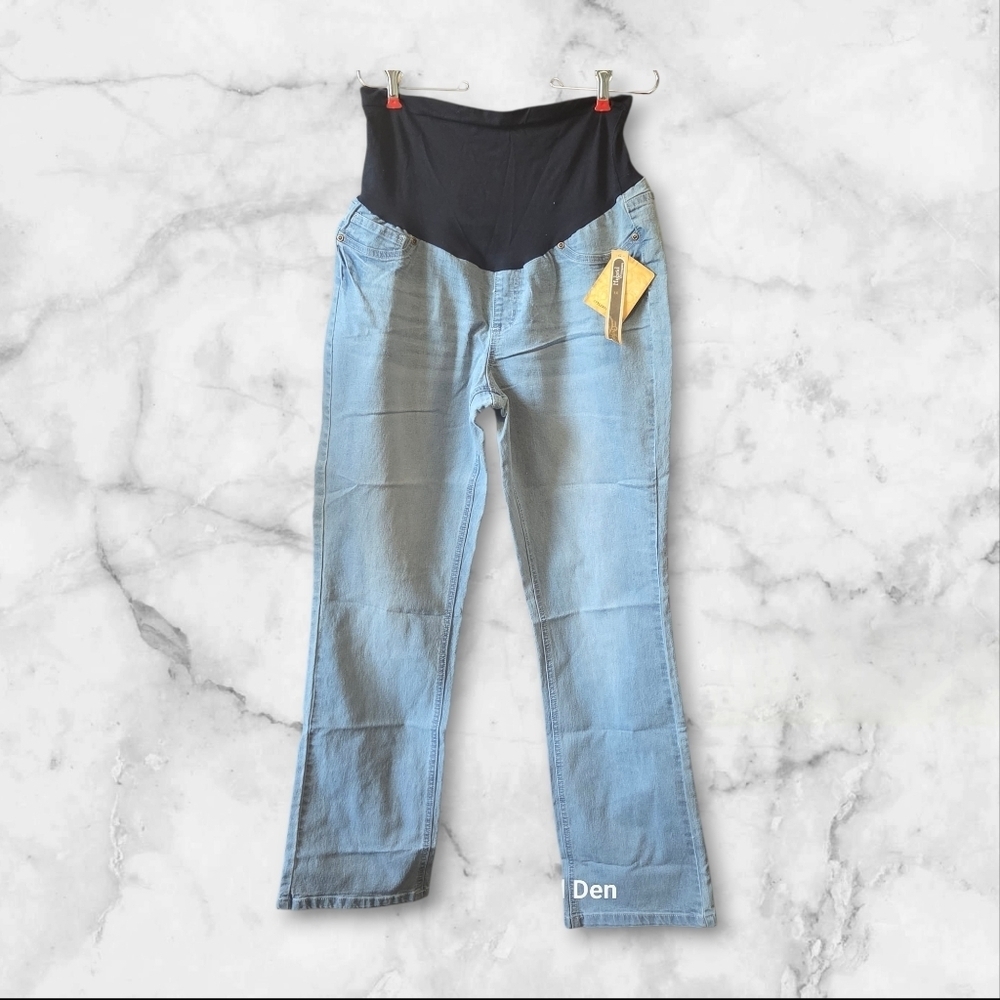 Hybrid maternity stretch bootcut NWT maternity jeans 1x